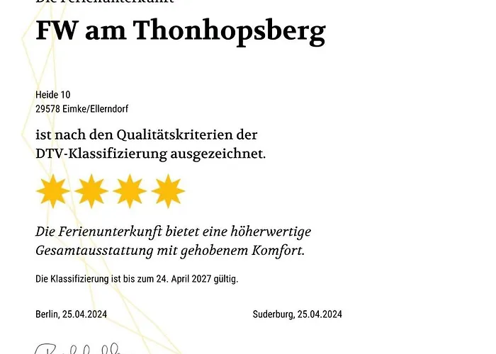 Am Thonhopsberg Appartamento Eimke